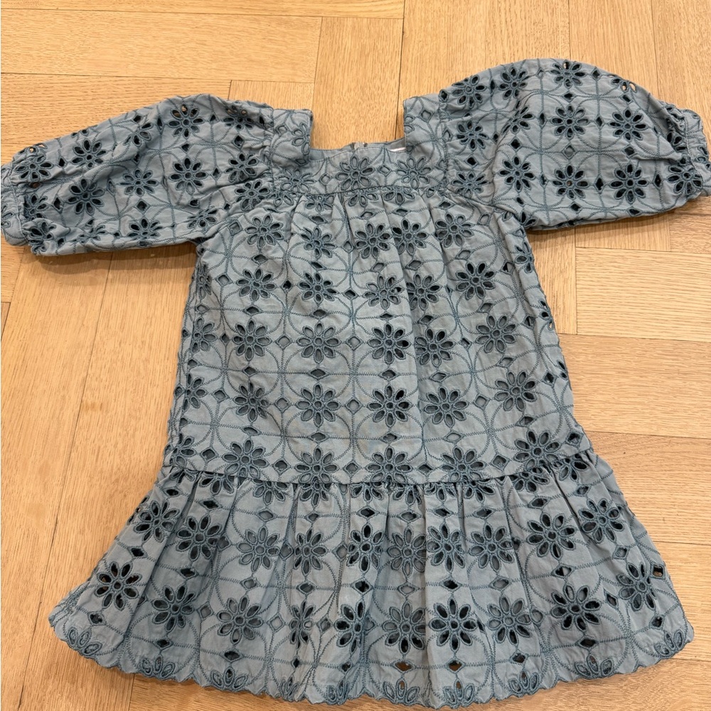 Tartine et Chocolat Broderie Anglaise Dress 3T like new ! - Picture 4 of 11